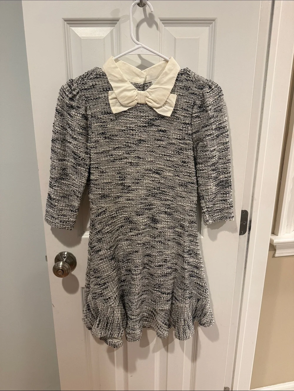 EUC Janie and jack tweed dress size 10